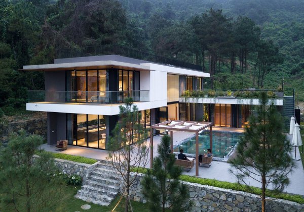 BIỆT THỰ BÊN ĐỒI 200M2