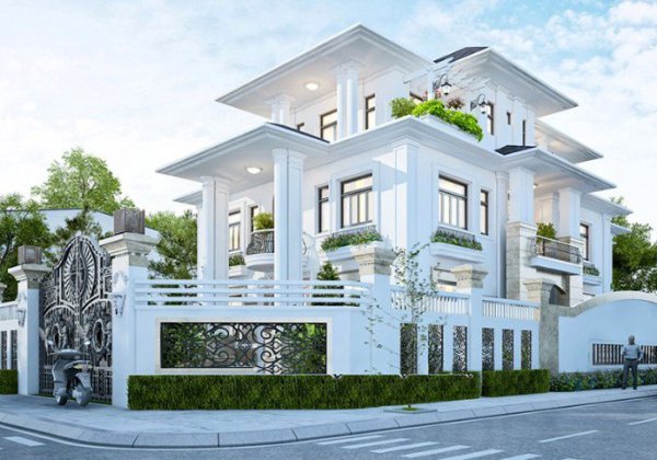 SIÊU ĐẸP VỚI BIỆT THỰ LÔ GÓC 15 X 20M