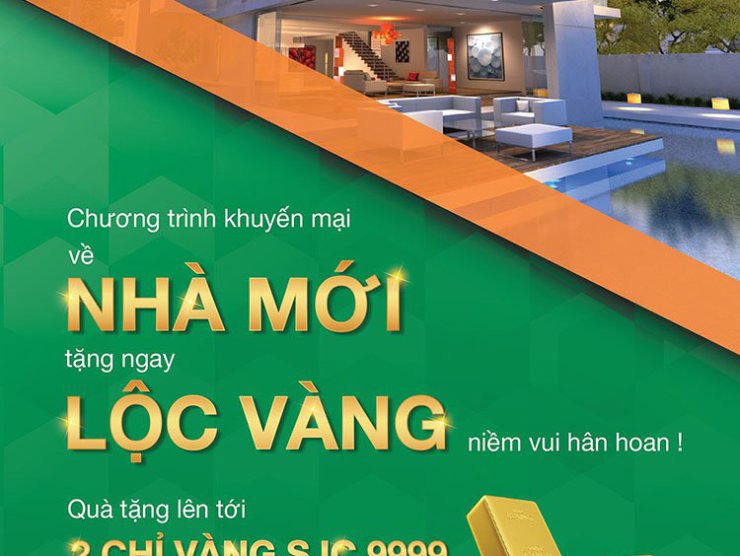 NHÀ MỚI tặng ngay LỘC VÀNG