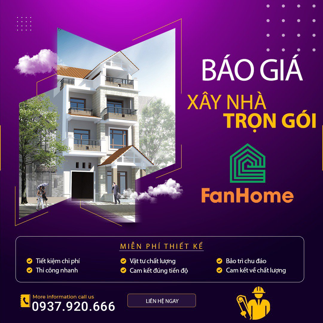 Miễn phí thiết kế khi đăng ký xây nhà trọn gói